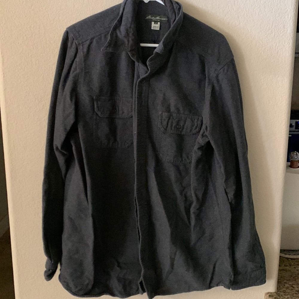 Eddie Bauer Wool Button Down